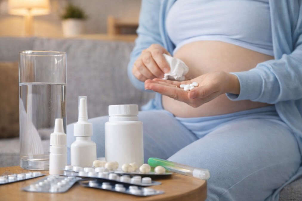 cold medicine while pregnant pregnancy-safe cold medicine Unisom during pregnancy Mucinex while pregn;