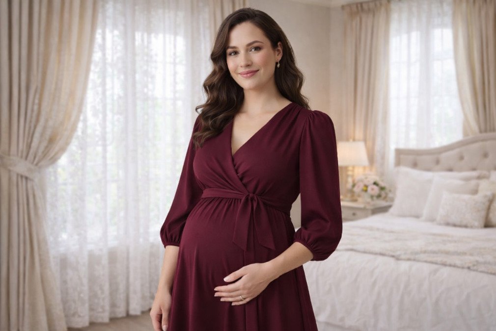 Maternity Dress baby shower dress maternity winter dress maternity shower dress