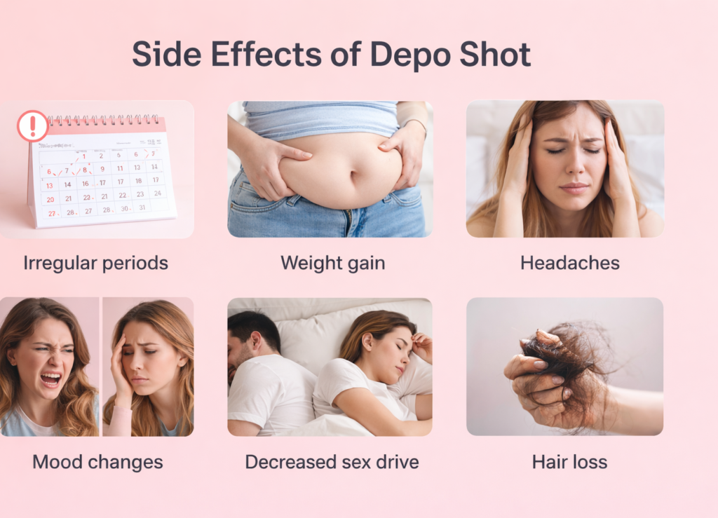 Depo-Provera Depo Shot Side Effects of Depo Shot Depo Injection