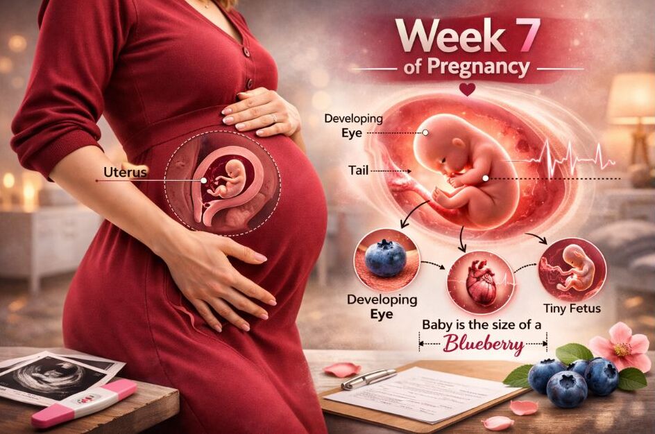 7 weeks Pregnancy Baby features 7 week ultrasound bleeding during pregnancy Pregnancy Checklist miscarriage