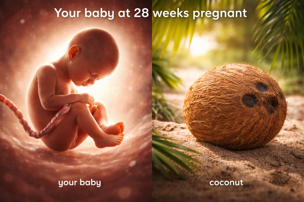 28 Weeks Pregnancy How big is a baby at 28 Weeks 28 week ultrasound 28 Weeks Pregnancy Symptoms Pregnant Belly Tips for 28 Weeks Pregnancy
