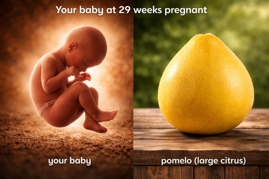 29 Weeks Pregnancy Tips for 29 Weeks Pregnancy How big is a baby at 29 Weeks 29 Weeks Pregnancy Symptoms 29 week ultrasound look at baby