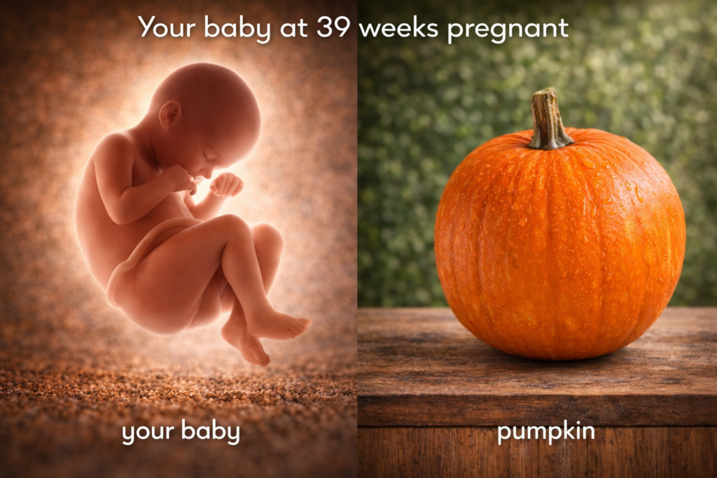 39 Weeks Pregnancy 39 week ultrasound Signs of Labor at 39 Weeks labor without contractions or water breaking Inducing Labor at 39 Weeks How big is a baby at 39 Weeks
