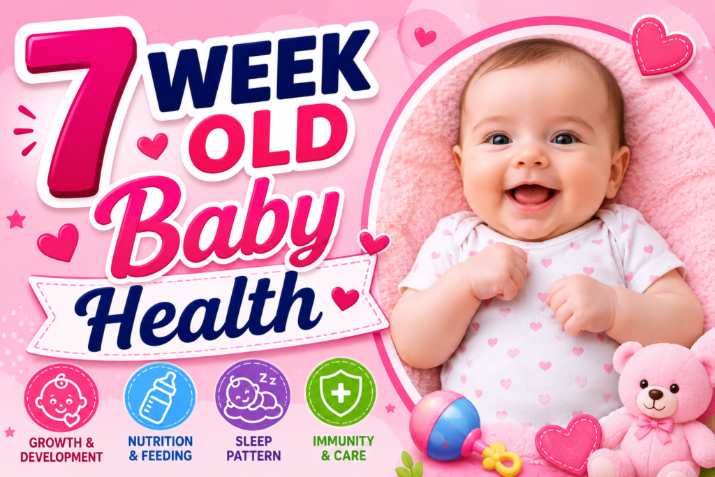 7 week old baby mental development Early Language Skills Baby Health Motor Skills Development Baby Growth