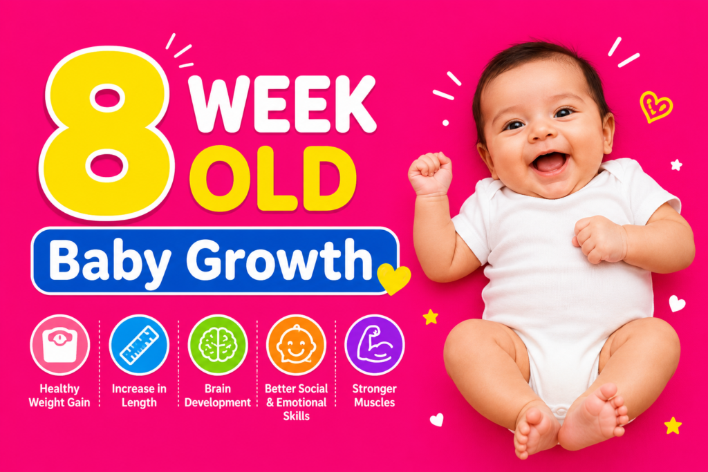 8 week old baby urgent medical attention parent tips healthy development baby Communication Baby Milestones
