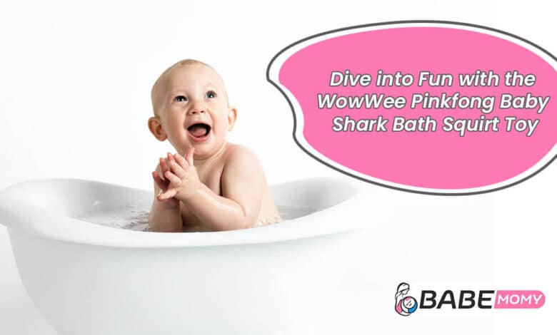 Baby Shark bath squirt toy