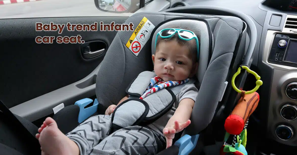 Baby trend infant car seat.