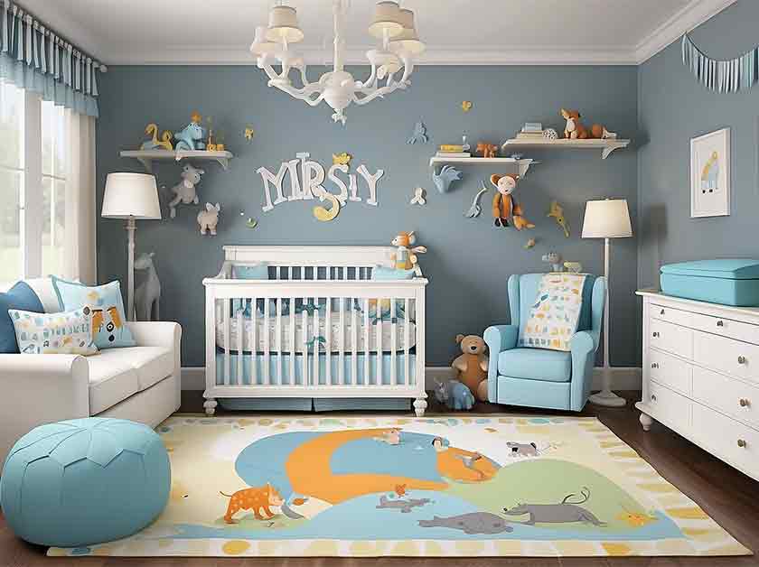 Whimsical and Playful Nursery Themes