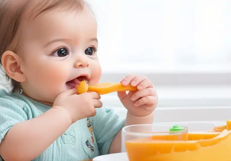 side effects of feeding baby food too early